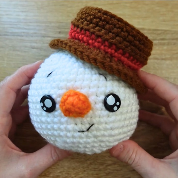 Snowman Crochet Pattern