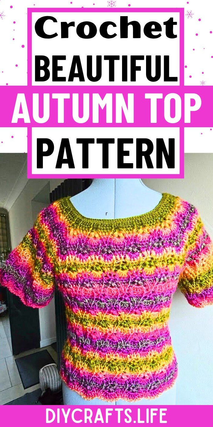 Chic and Comfortable Crochet Autumn Top Tutorial