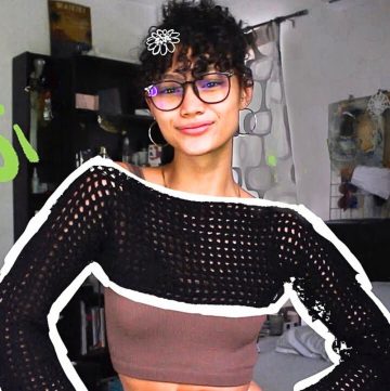 Crochet Mesh Top Pattern with Stunning Openwork Details