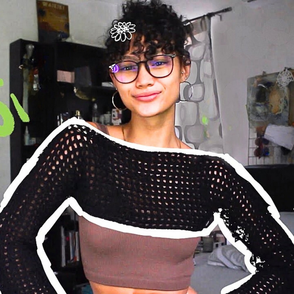 Crochet Mesh Top Pattern with Stunning Openwork Details