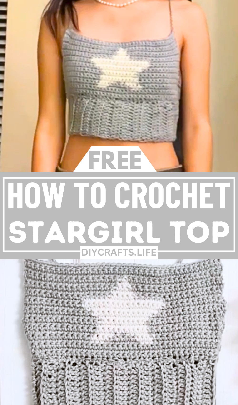 Crochet Stargirl Top - A Celestial-Inspired Design