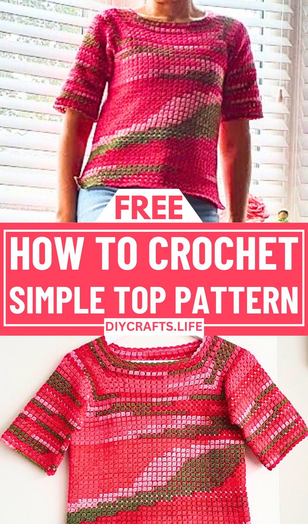 Customizable And Creative Crochet Top Pattern