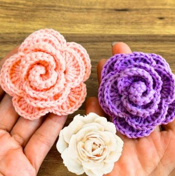 Easy Crochet Rose Pattern for a Beautiful Handmade Flower