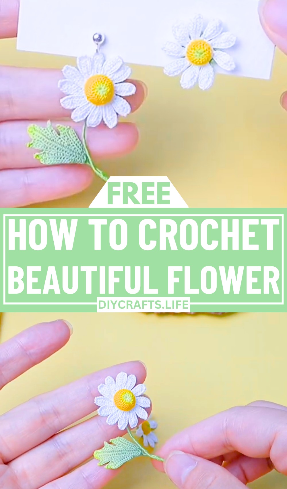 Easy Micro Crochet Flower - Tiny, Beautiful Design