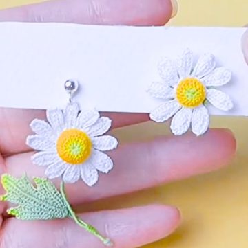 Easy Micro Crochet Flower - Tiny, Beautiful Design
