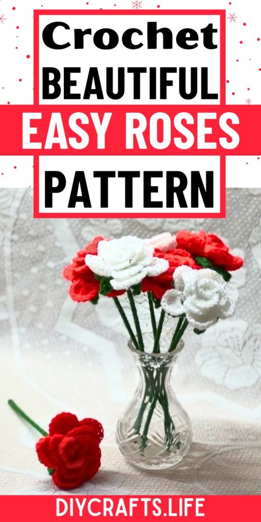 Elegant Crochet Roses Pattern That Blooms Creativity - DIY Crafts