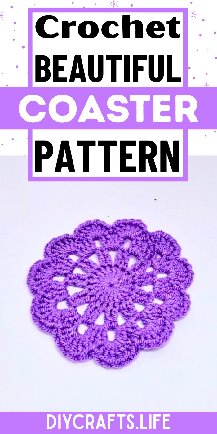 Stylish Crochet Coaster Pattern for Elegant Table Decor