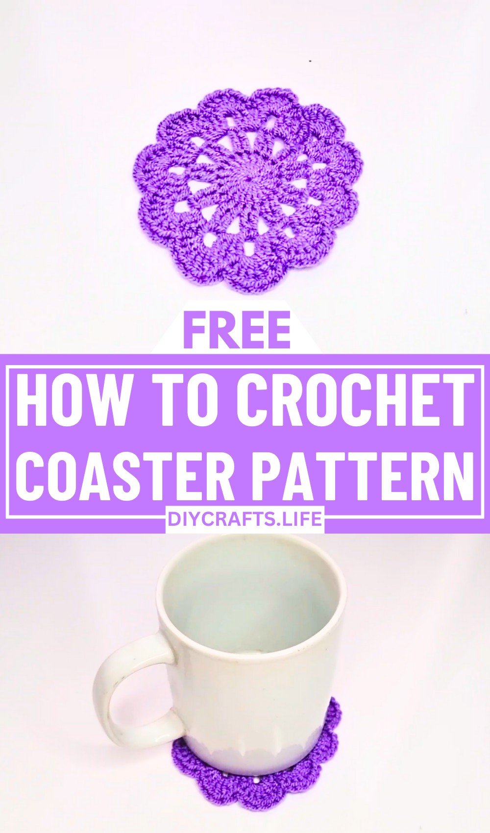 Stylish Crochet Coaster Pattern for Elegant Table Decor