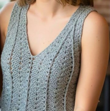 Stylish and Easy Crochet Top Pattern for All Sizes