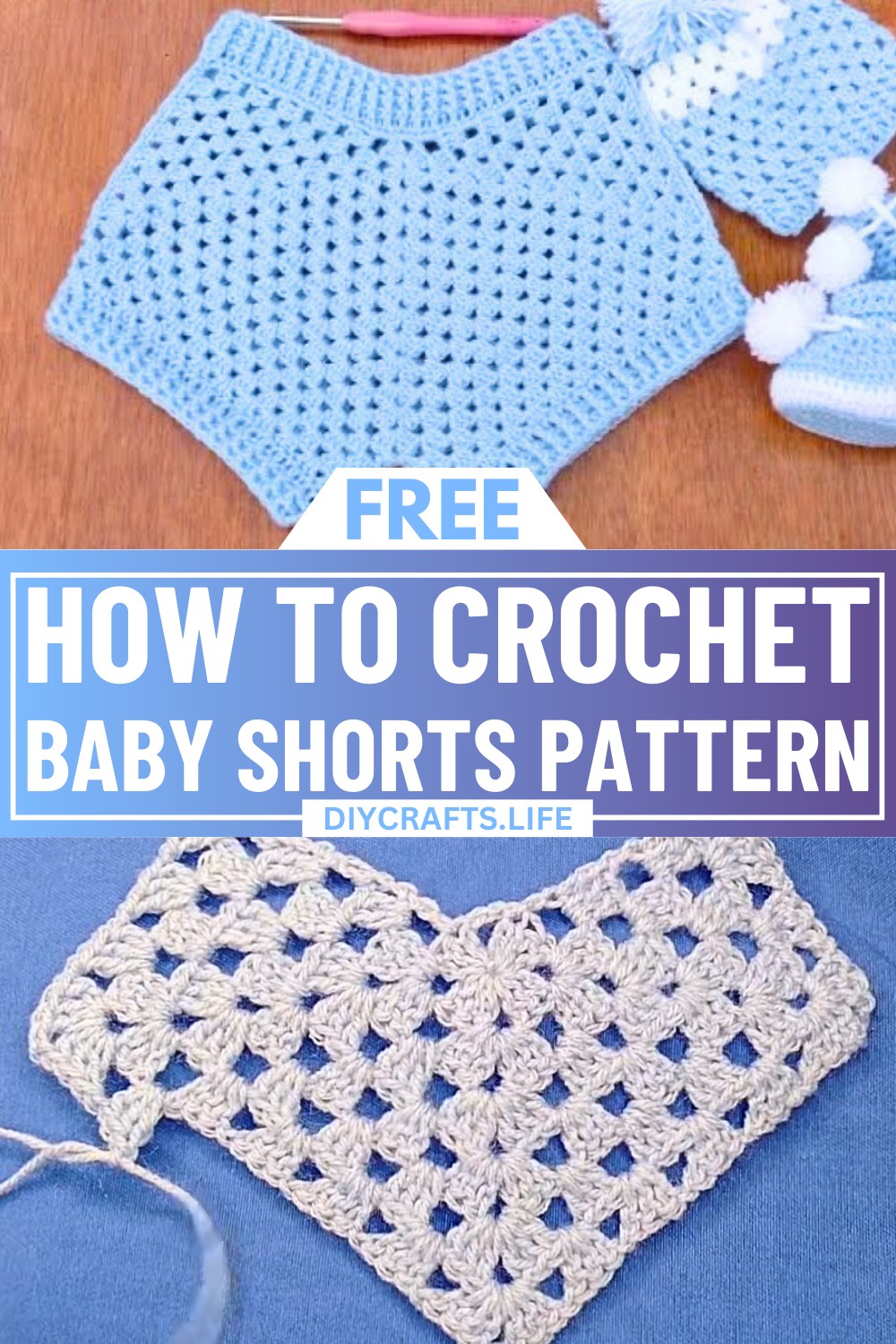 Crochet Baby Shorts Pattern – Easy, Stylish, and Comfortable