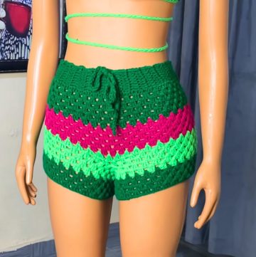 Crochet Granny Shorts Pattern - Stylish, Fun & Customizable