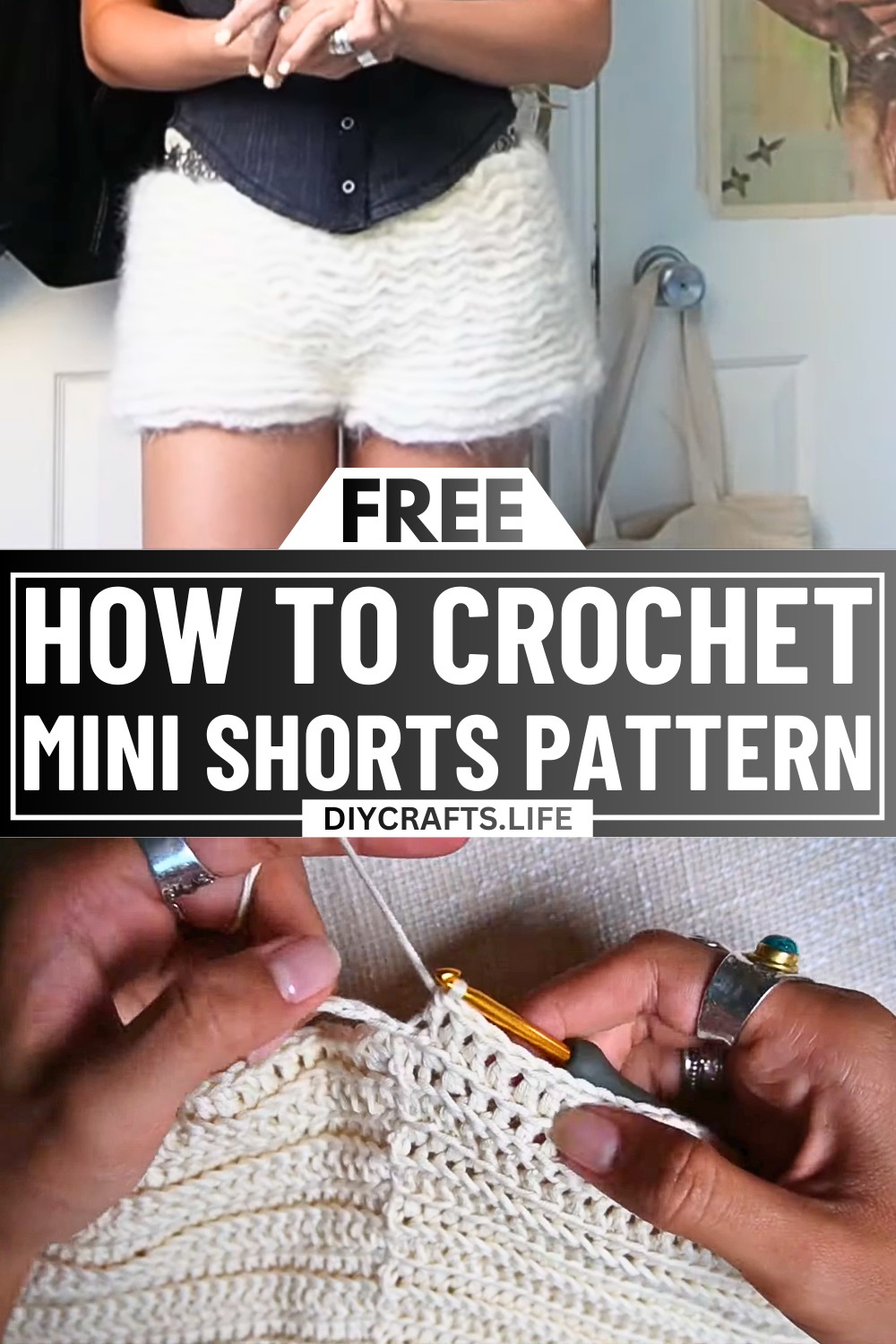 Crochet Mini Shorts Pattern - Creative & Stylish Design