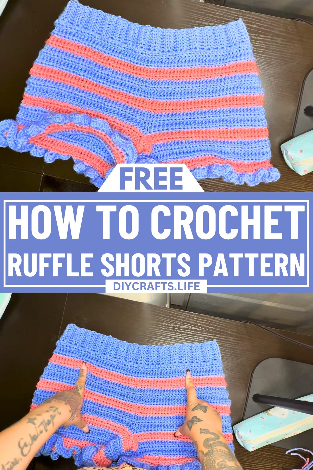 Crochet Ruffle Shorts Pattern – Stylish and Fun!