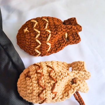 Crochet Taiyaki Fish Pouch Pattern For Stylish Accessory
