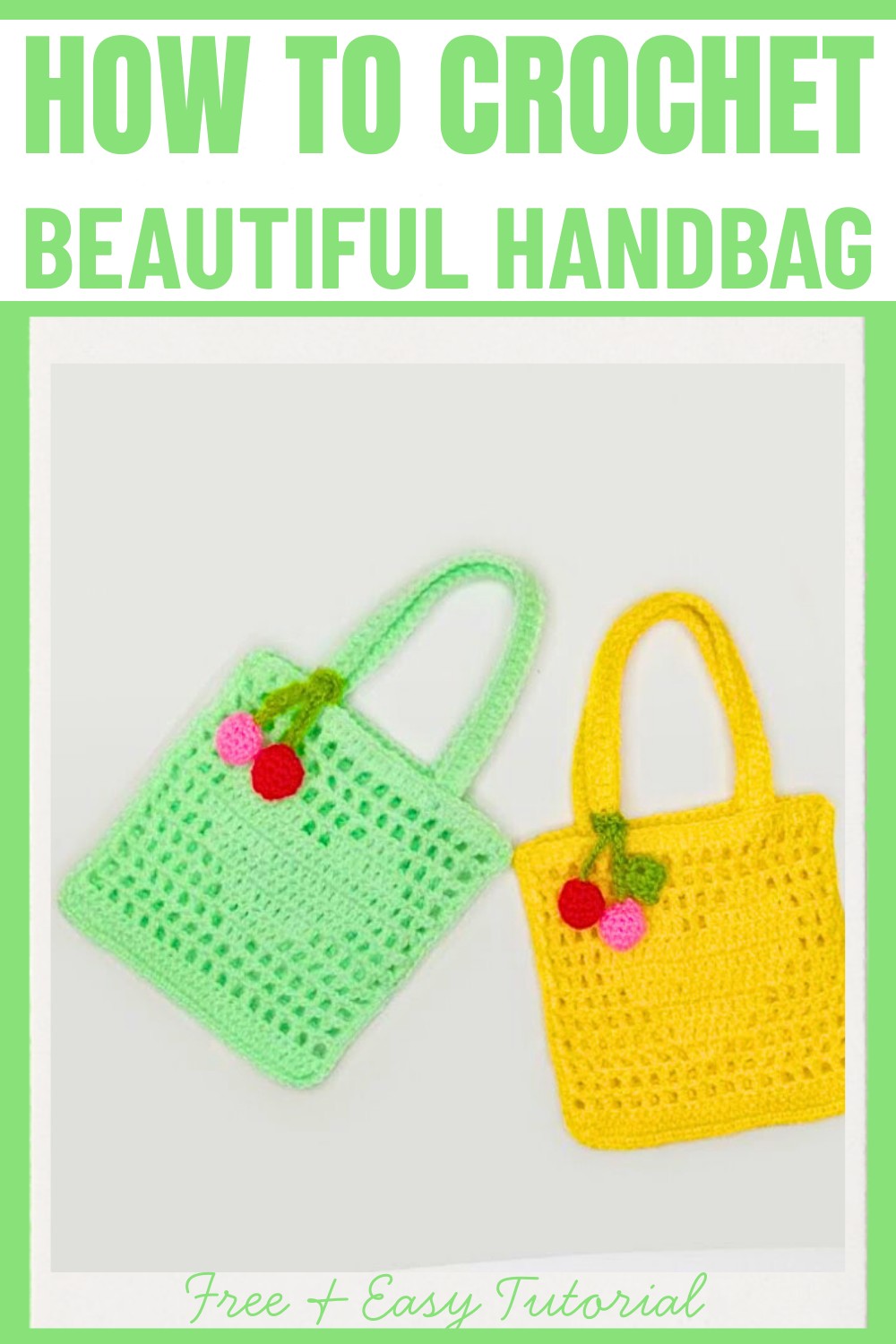 How to Crochet a Beautiful Baby Handbag