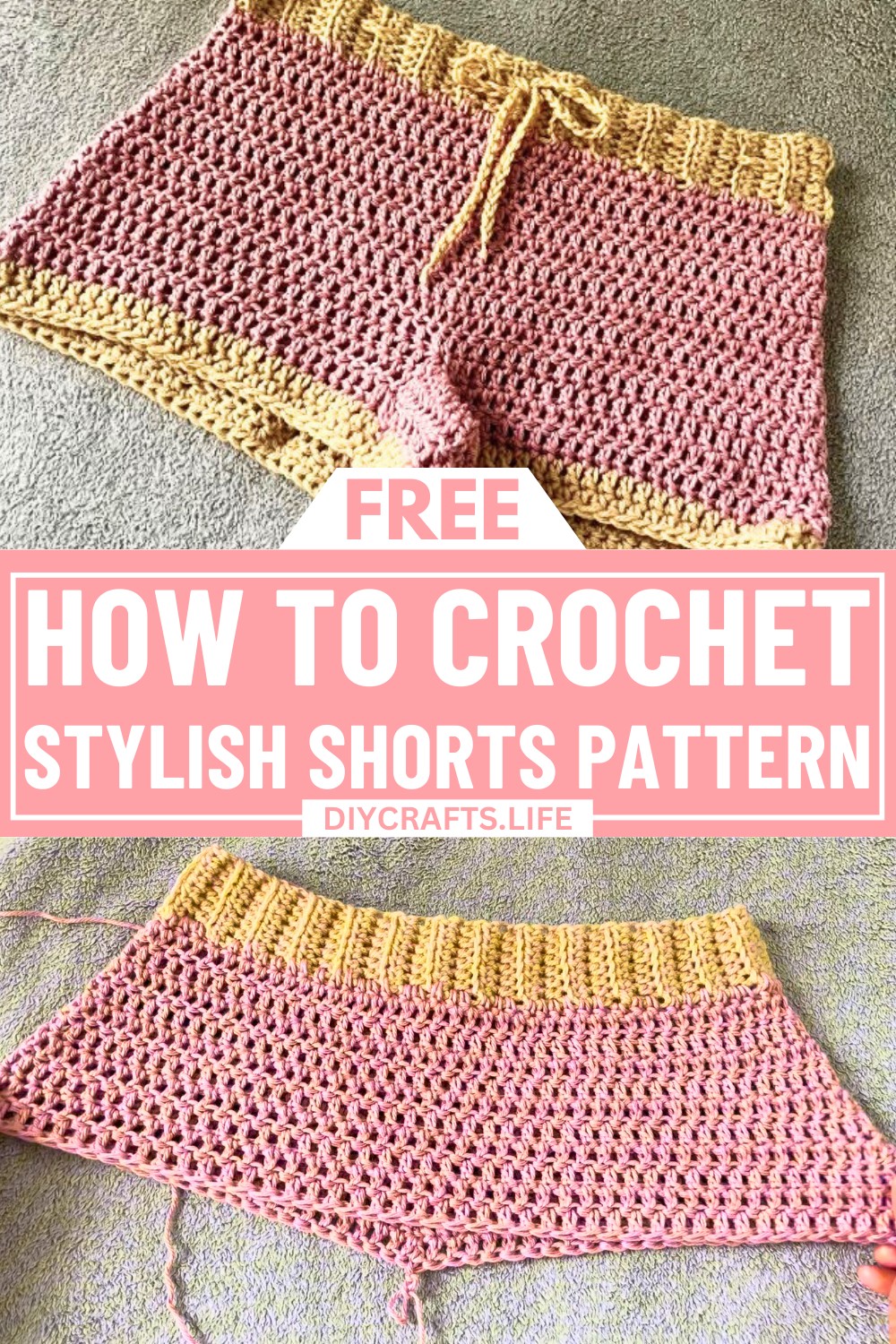 Stylish Crochet Shorts Pattern - Perfect Warm Weather Design