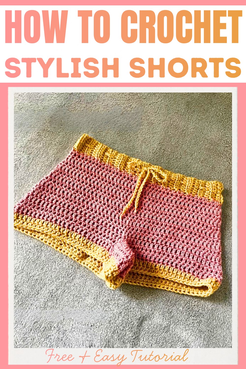 Stylish Crochet Shorts Pattern - Perfect Warm Weather Design