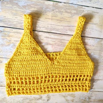 Summer Crochet Mesh Top Pattern