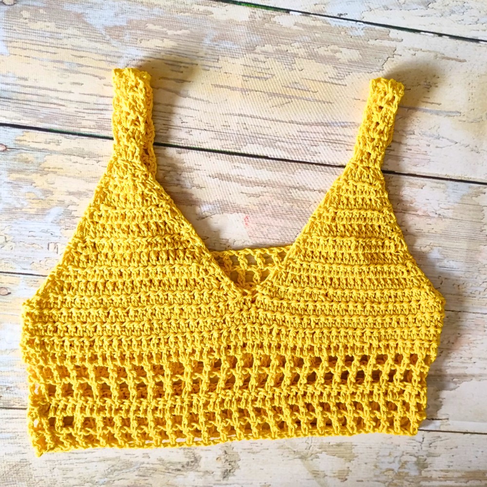 Summer Crochet Mesh Top Pattern