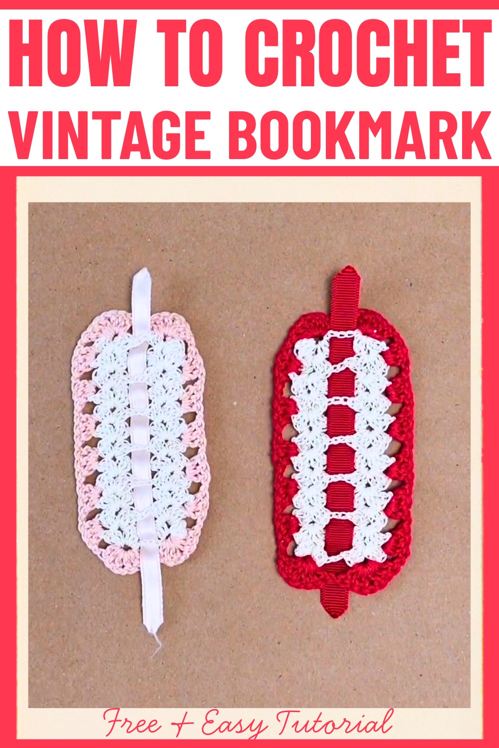 Timeless Vintage Crochet Bookmark | Simple & Elegant Pattern