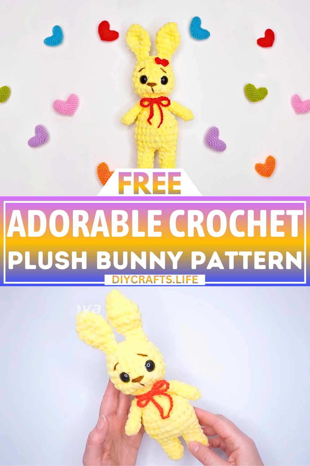 Adorable Crochet Plush Bunny Pattern – Handmade Amigurumi