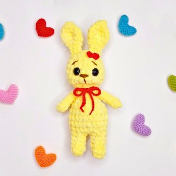 Adorable Crochet Plush Bunny Pattern – Handmade Amigurumi