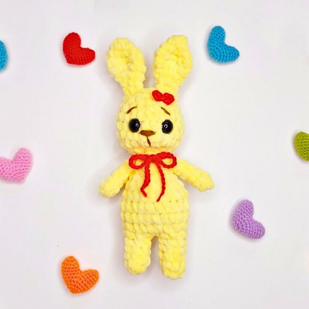 Adorable Crochet Plush Bunny Pattern – Handmade Amigurumi