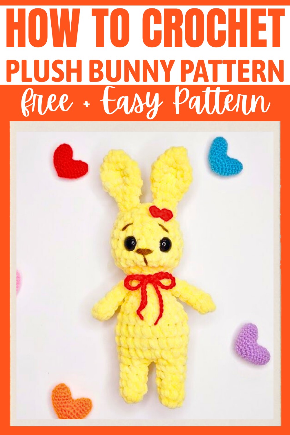 Adorable Crochet Plush Bunny Pattern – Handmade Amigurumi