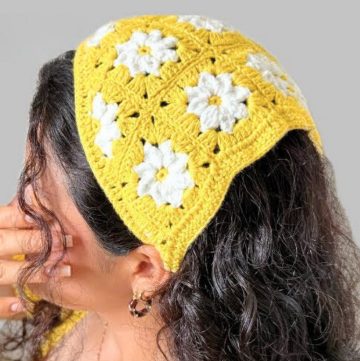 Beginner-Friendly Crochet Bandana Tutorial Step-by-Step