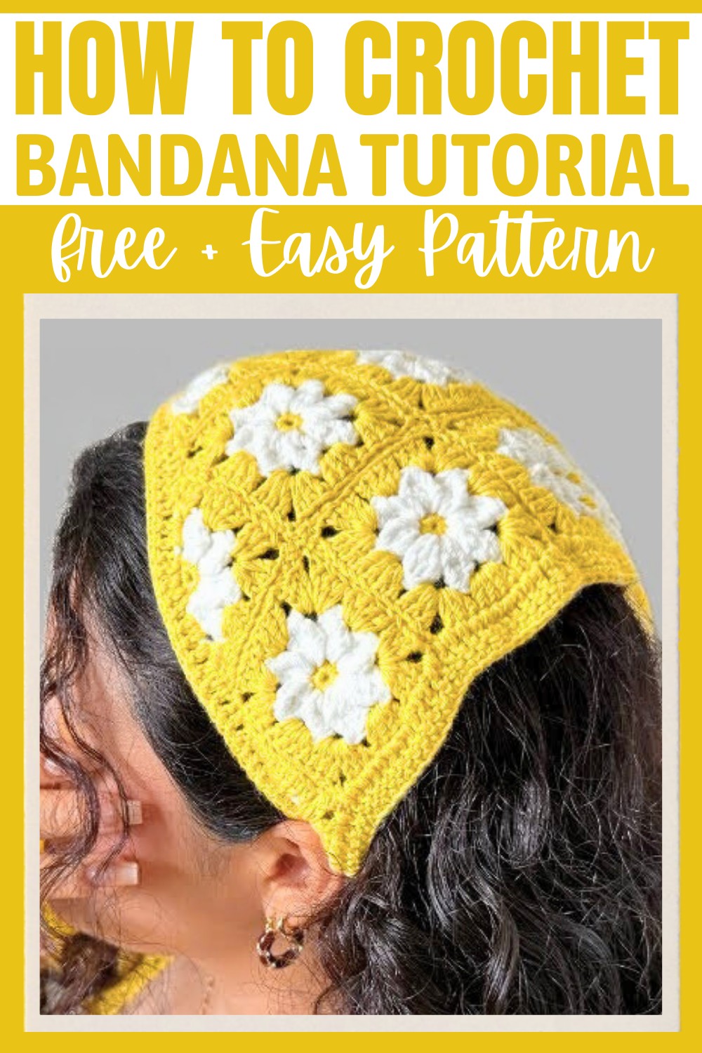 Beginner-Friendly Crochet Bandana Tutorial Step-by-Step