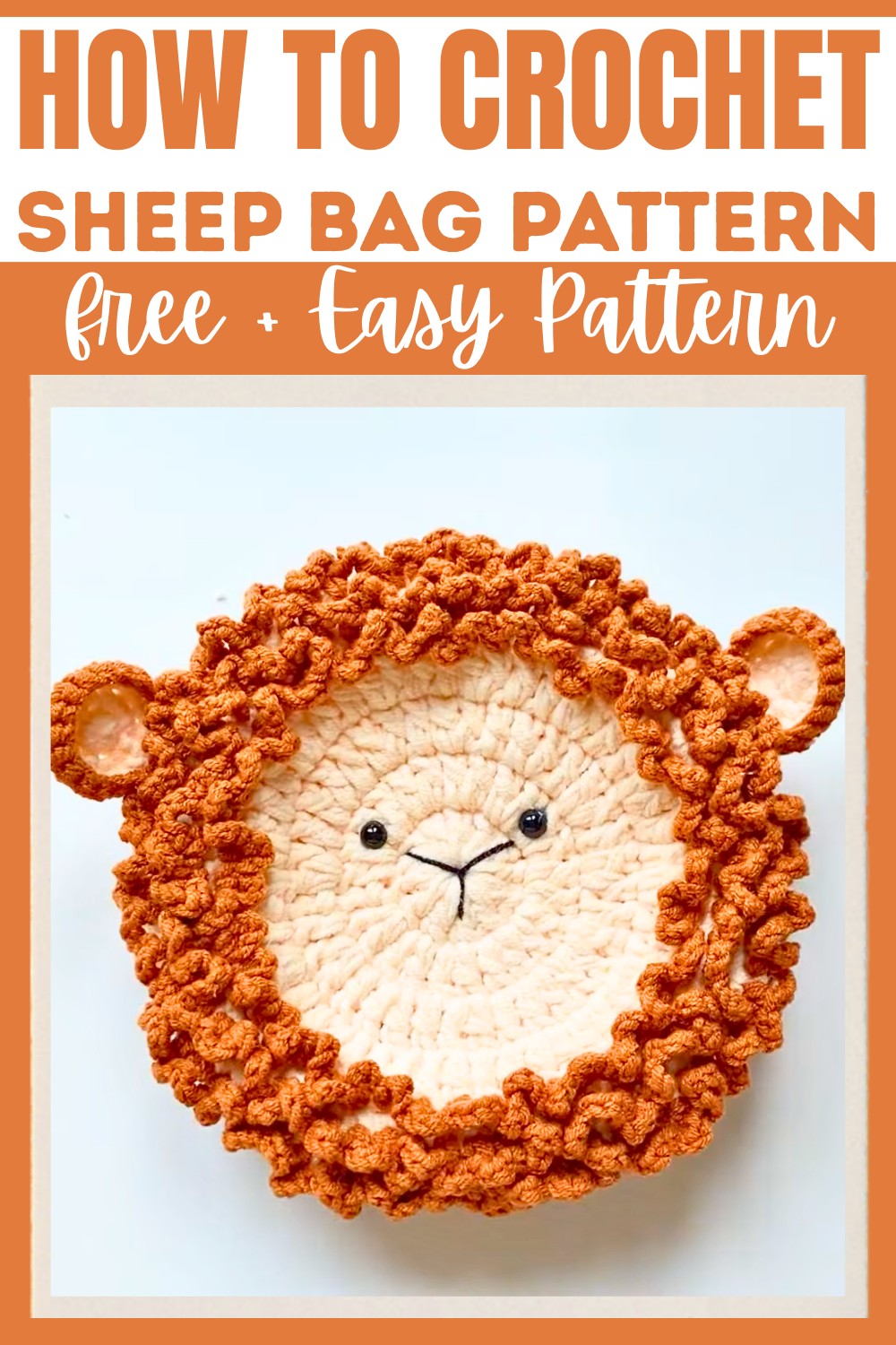 Beginner-Friendly Crochet Sheep Bag Pattern You’ll Love
