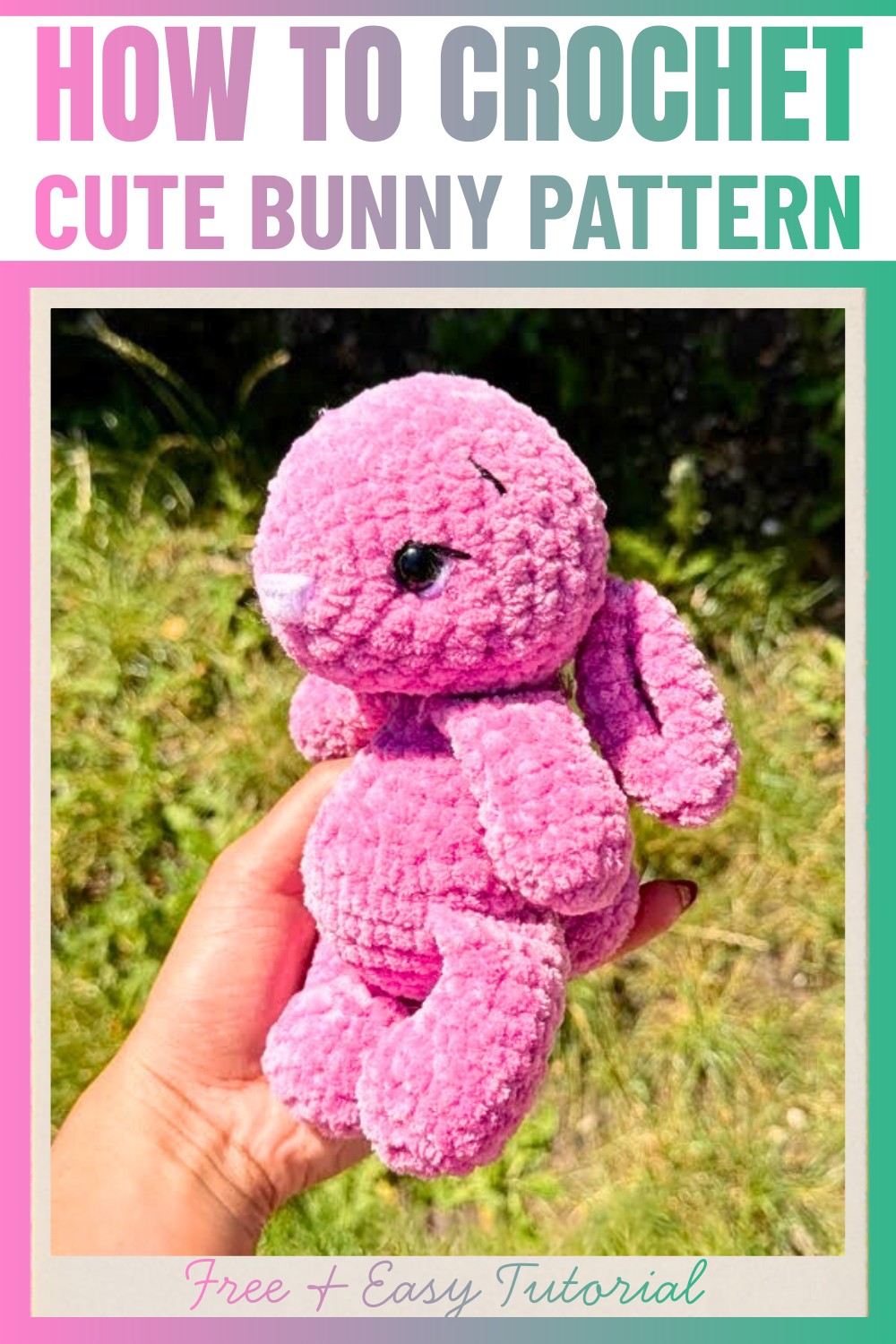 Crochet cute bunny