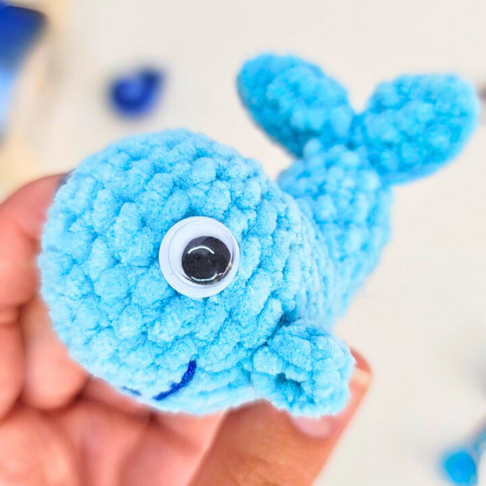 Beginner-Friendly Crochet Whale Amigurumi Pattern Free