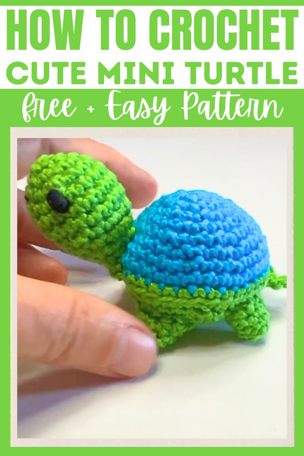 How to Crochet a Cute Mini Turtle – Step-by-Step
