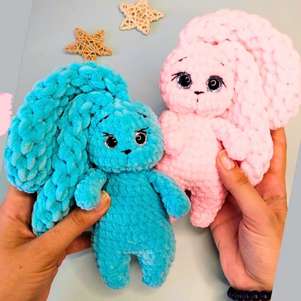 No-Sew Crochet Bunny Amigurumi Free Pattern