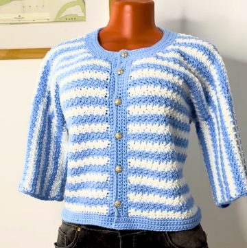 How to Crochet a Cardigan