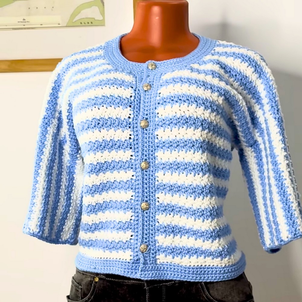 How to Crochet a Cardigan