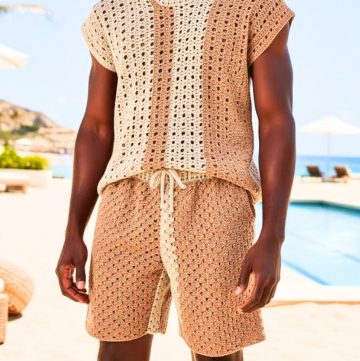 How to Crochet a Color Block Vest