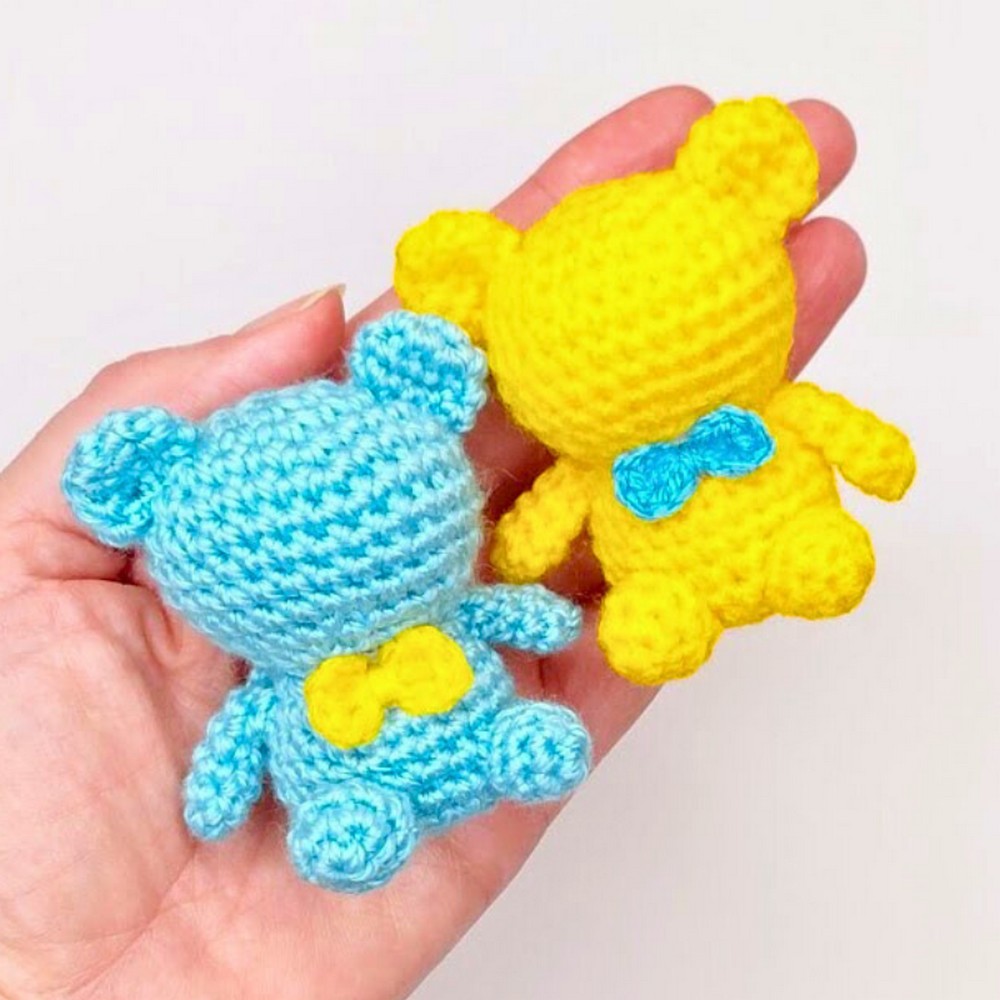How to Crochet a Small Bear for Keychains, Pendants, or Gifts