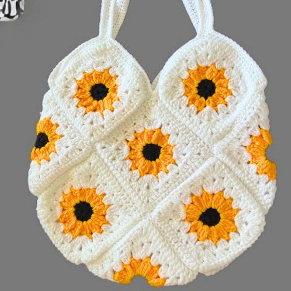 Crochet Granny Square Bag