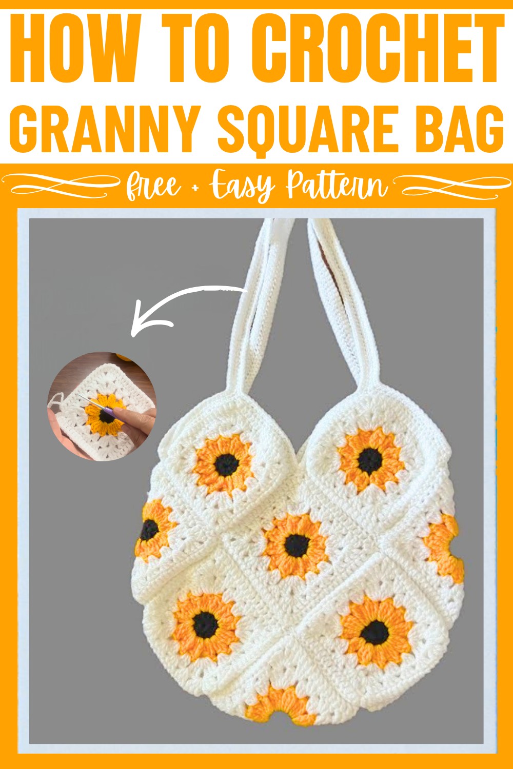 Crochet Granny Square Bag