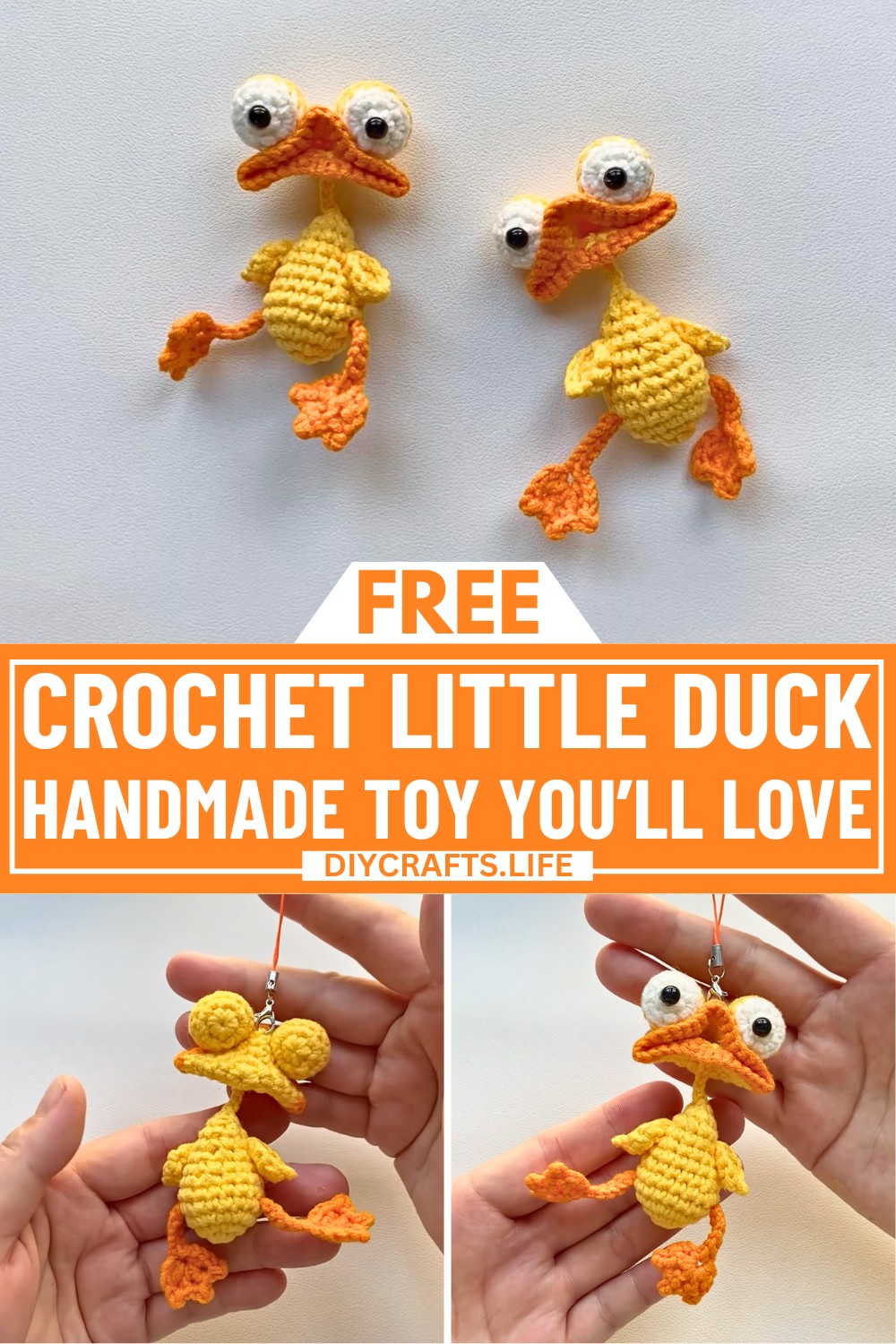 Crochet Little Duck Handmade Toy You’ll Love