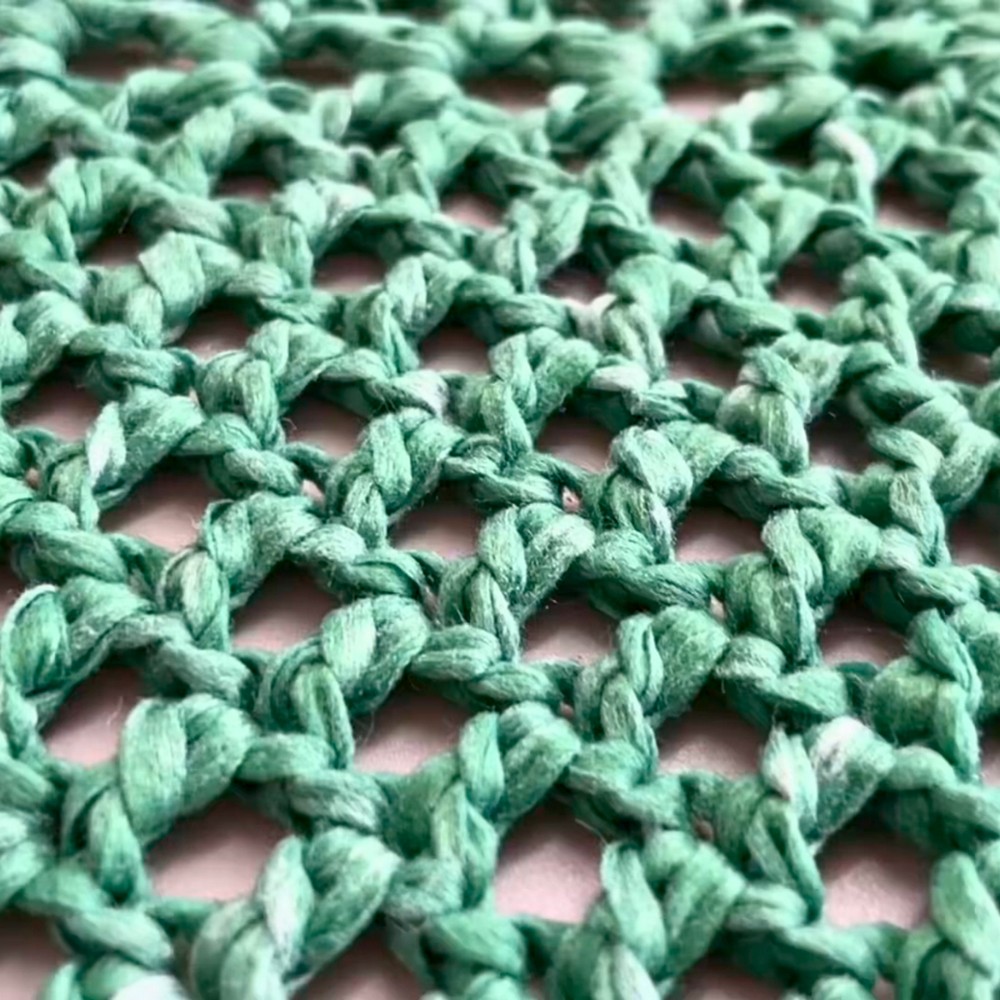 Crochet Mesh Granny Square