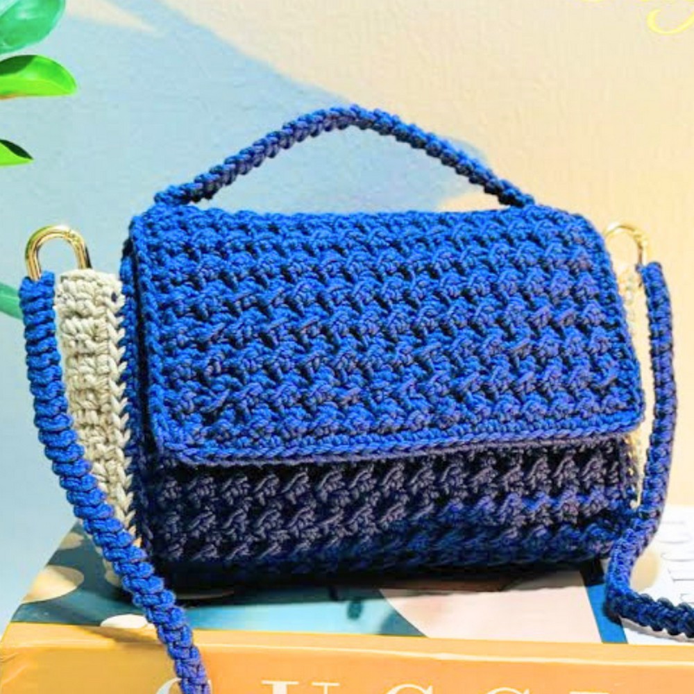 Crochet a Stylish & Durable Bag with Half Double Crochet Stitches