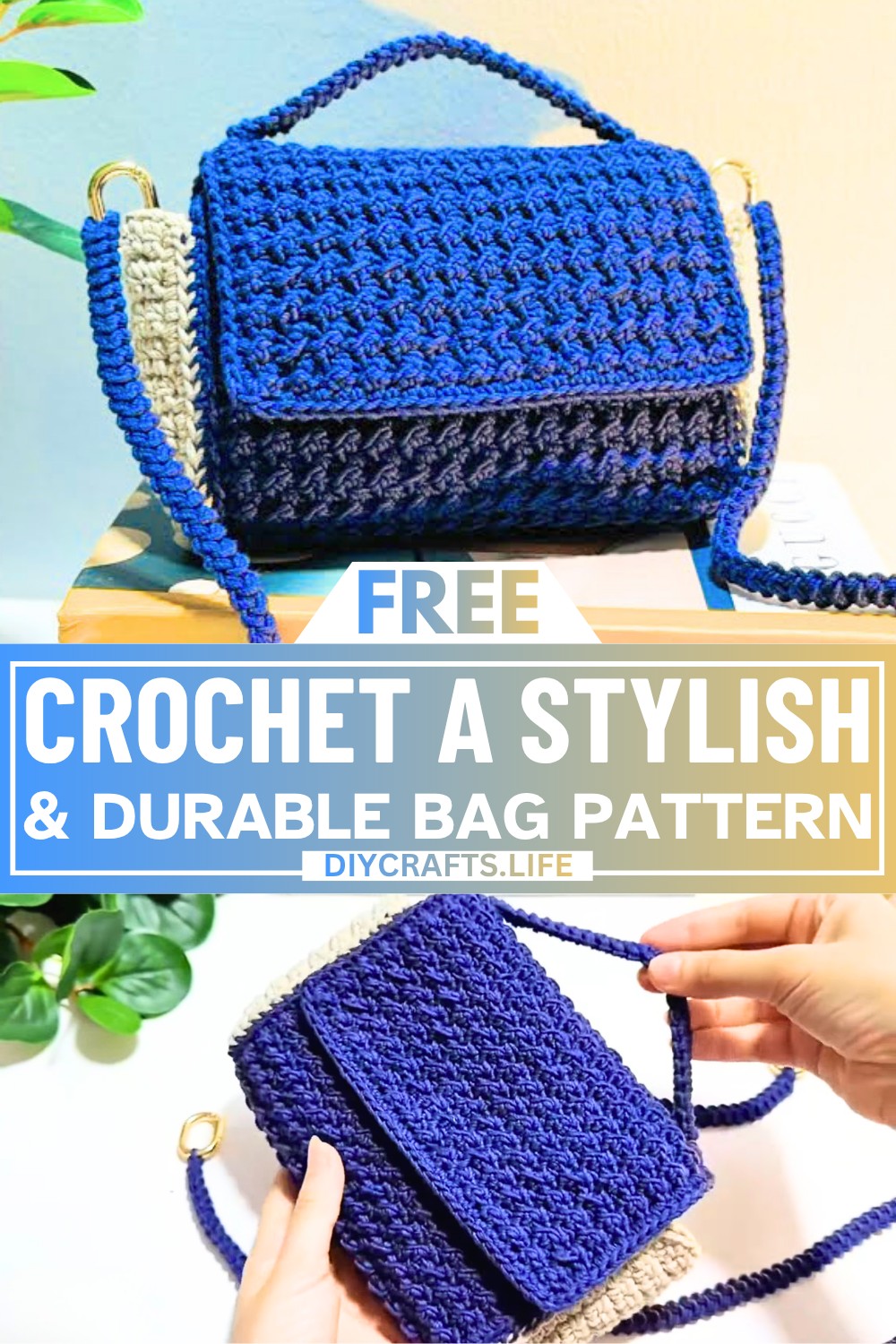 Crochet a Stylish & Durable Bag with Half Double Crochet Stitches