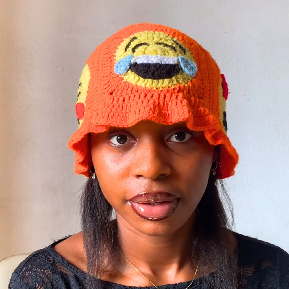 Favourite Emojis into a Crochet Hat