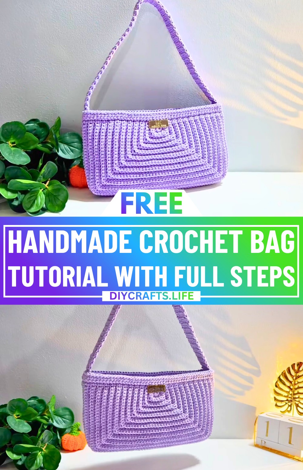 Handmade Crochet Bag Tutorial – Easy Step-by-Step Guide