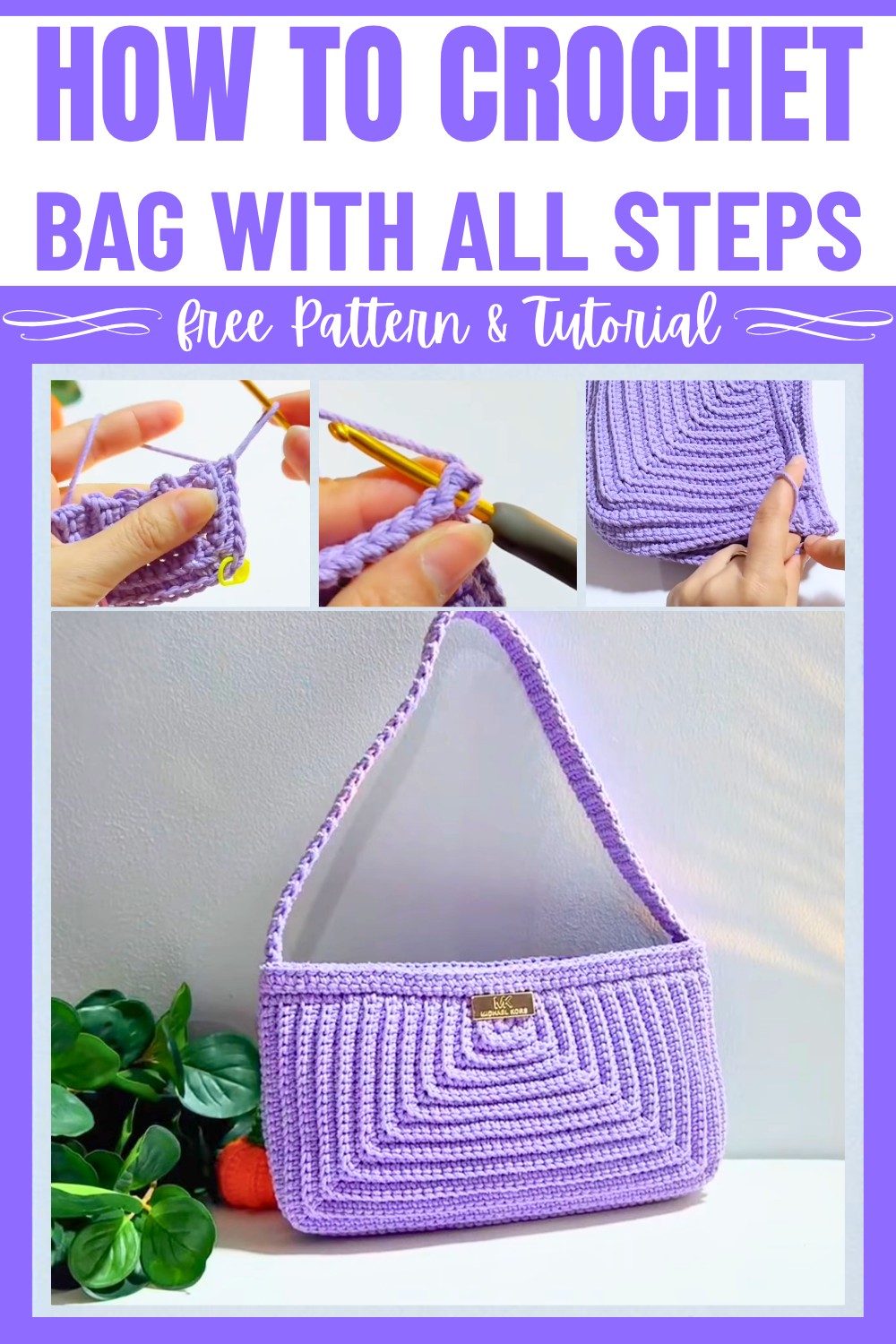 Handmade Crochet Bag Tutorial – Easy Step-by-Step Guide