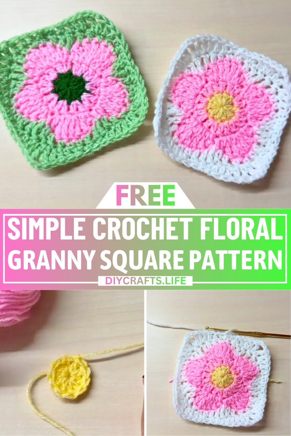 The Floral Granny Square
