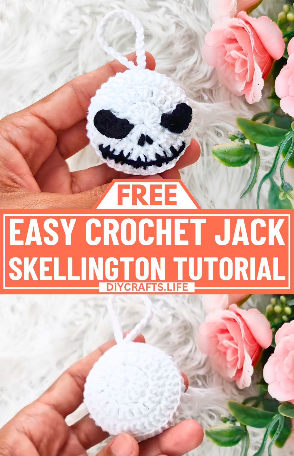 Crochet Jack Skellington Tutorial  Fun Halloween Decoration